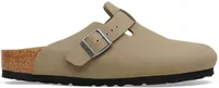 Birkenstock Boston TEX Birko-Flor Nubuck Faded Khaki