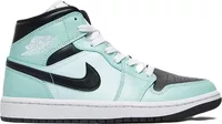 Nike Air Jordan 1 Mid Aqua Blue Tint (W)