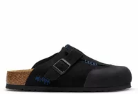 Birkenstock ADERERROR Boston Cap Suede Black
