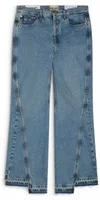 Gallery Dept. Twisted Wide Leg Pant Medium Washed Indigo