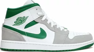 Nike Air Jordan 1 Mid SE Grey Green