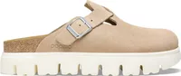 Birkenstock Boston Chunky Suede Warm Sand