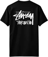 Stüssy Toronto Exclusive Tee Black