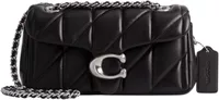 Coach Tabby Shoulder Bag 20 Pillow Quilting Silver/Black