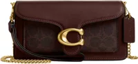 Coach Tabby Chain Crossbody Bag 19 In Signature Canvas Brass/Maple