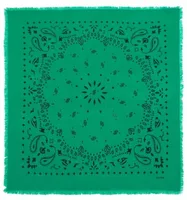 Large Bandana Hachiko Lugano Green
