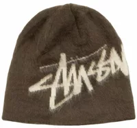 Stussy Brushed Out Stock Skullcap Brown