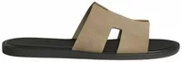 Hermes Izmir Sandal Beige Sable Suede