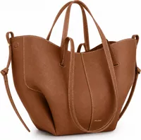 Polène Cyme Mini Edition Textured Camel