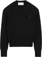 Ami De Coeur Wool Cardigan Black