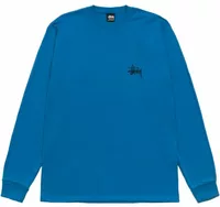 Basic Stussy LS Tee Blue