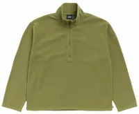 Half Zip Thermal Mock Neck Olive