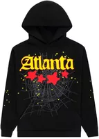 Sp5der Atlanta Hoodie Black