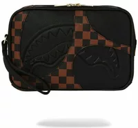 Sprayground Jetstream Brown Toiletry Bag Brown