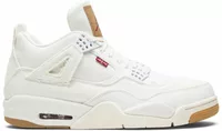 Nike Air Jordan 4 Retro Levis White (Levis Tag)