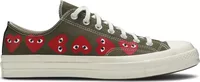 Converse Chuck Taylor All Star 70 Ox Comme des Garcons Multi Heart Green