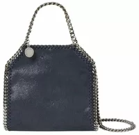 Stella McCartney Falabella Tiny Tote Bag Midnight
