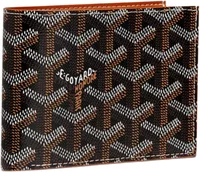 Goyard Victoire Wallet Black/Tan
