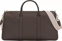 Longchamp Daylong Chevron S Travel Bag Mocha