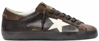 Super-Star Dark Brown Suede White Star Black Sole