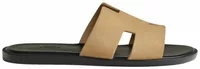 Hermes Izmir Sandal Beige Albâtre Suede