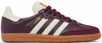 adidas Samba OG Maroon Gold Metallic