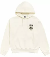 Fresh Foils Hoodie Garment Dyed Bone