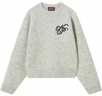 Le Marais Knit Sweater Grey Melange