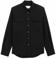 Wool Shirt Black