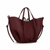 Polène Cyme Mini Edition Textured Black Cherry