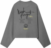Nude Project Ego Long-Sleeve Tee Ash