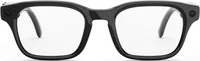 Adventurer AI Smart Glasses Clear Lens Classic Black