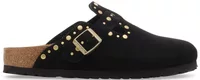 Birkenstock Boston Rivet Suede Black