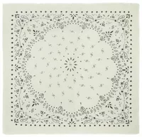 Kujten Extra Large Cashmere Bandana Chiko White