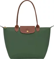 Longchamp Le Pliage Original Medium Tote Bag British Green