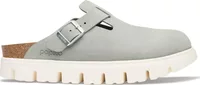 Birkenstock Boston Chunky Suede Pure Sage