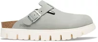 Birkenstock Boston Chunky Suede Pure Sage