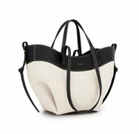 Polène Cyme Mini Edition Black Canvas