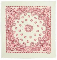 Large Bandana Hachiko Bico Red White