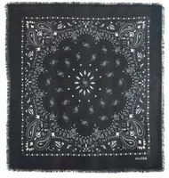 Large Bandana Hachiko Bico Black – White