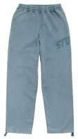 Faded Graphic Fleece Pant Washed Navy