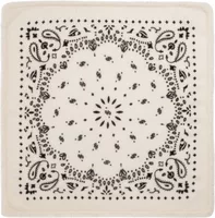 Kujten Small Cashmere Bandana Hachi White