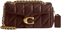 Coach Tabby Shoulder Bag 20 Pillow Quilting Brass/Maple