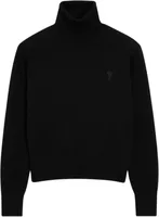Ami De Coeur Turtle Neck Sweater Black