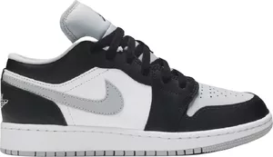 Nike Air Jordan 1 Low Black White Grey (GS)