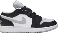 Nike Air Jordan 1 Low Black White Grey (GS)