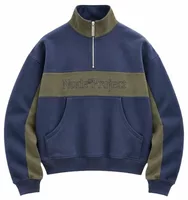 Nude Project Idol Quarter-Zip Navy