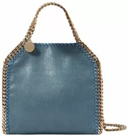 Stella McCartney Falabella Tiny Tote Bag Feather Blue