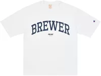 Palace Champion Shop Brewer T-shirt London White