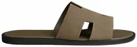Hermes Izmir Sandal Etoupe Suede